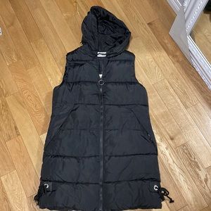 BNWOT Long Puffer Vest